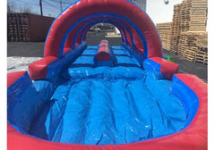 8'H Dual Lane Tsunami Slip N Slide W/ Pool by MoonWalk USA
