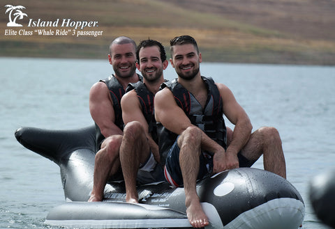 Island Hopper Whale Rider Inflatable Banana Boat