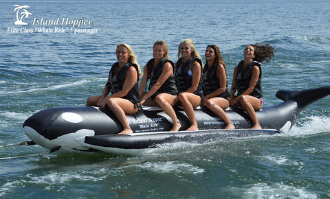 Island Hopper Whale Rider Inflatable Banana Boat
