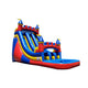 20'H Red Castle Water Slide by Tago's Jump