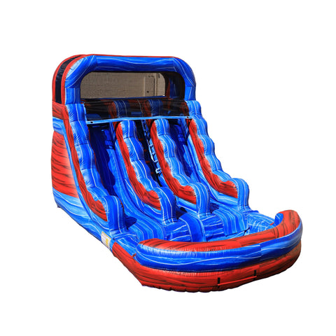 WS-018D Red Thunder Water Slide