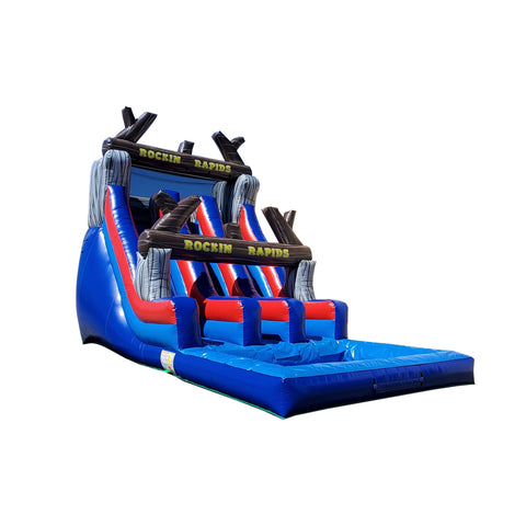 WS-078D Rocking Rapids Water Slide