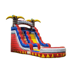 WS-204S Fire and Waves Water Slide