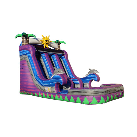 WS-215D Night Time Tides Water Slides