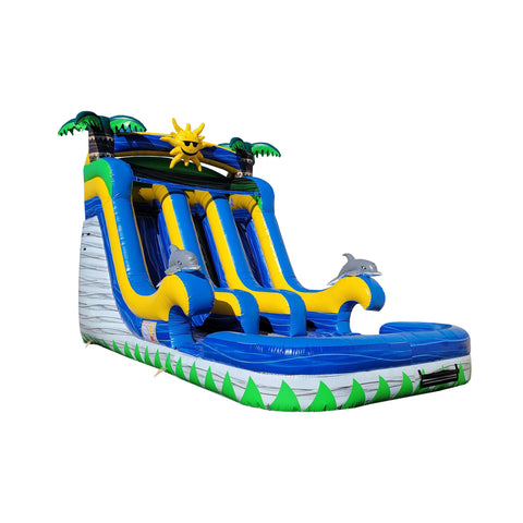 WS-224D Blue Time Tides Water Slides