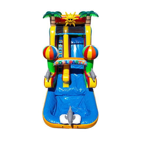 WS-246S Pool Party Water Slide