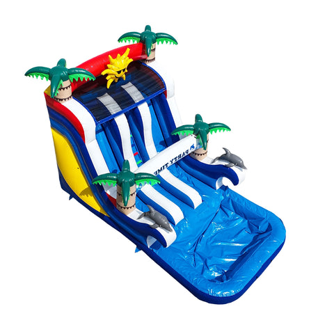 WS-256D Sunny Party Time Water Slide 18Ft H