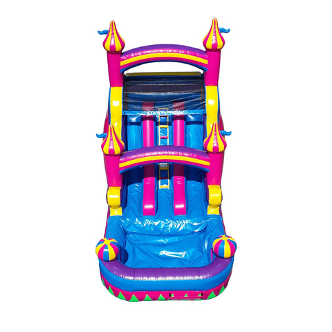 WS-262D Pink Castle Water Slide
