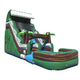 18'H Green Slide Wet n Dry by Eagle Bounce