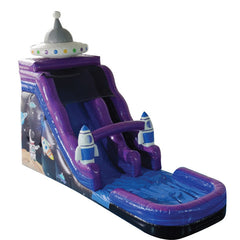 19'H Space Slide Wet n' Dry