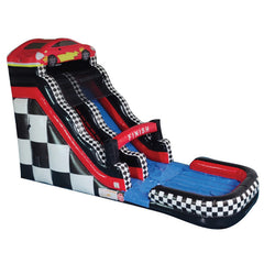 19'H Race Car Slide Wet n' Dry