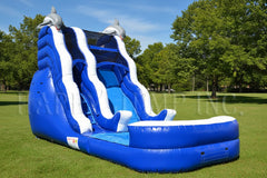 18'H Water Slide by Happy Jump