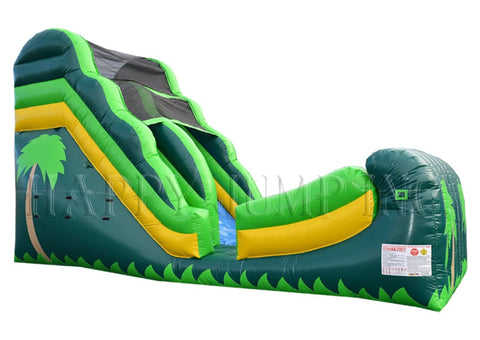 16' Wet and Dry Slide - Tropical Theme - WS4112