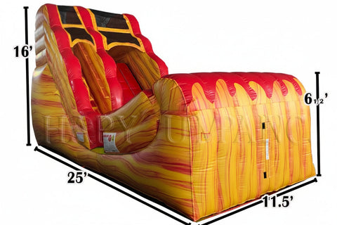 Molten Lava (16' Wet & Dry Slide) - WS4114