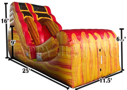 Molten Lava (16' Wet & Dry Slide) - WS4114