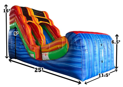 Blue Wave 16 Foot Water Slide - WS4117