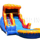 8 Foot Double Drop Wave Slide with Pool