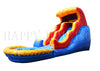 Image of 18 Foot Double Drop Marble Fire Water Slide - WS4120-1M
