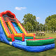18'H Water Slide Marble by Happy Jump