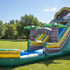 Tropical Surf (18' Water Slide) by Happy Jump