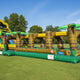 18'H Tropical Surf with Slip & Slide by Happy Jump