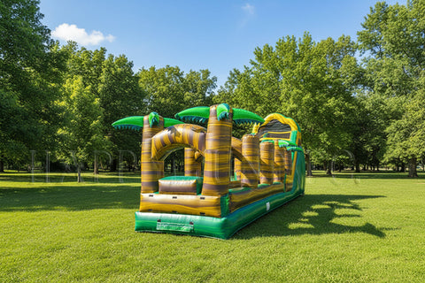 Tropical Surf Water Slide with Slip Slide - WS4132