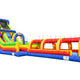 24'H Single Lane Slide w/ Slip and Slide by Happy Jump