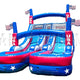 Blazer Wave Patriotic Water Slide