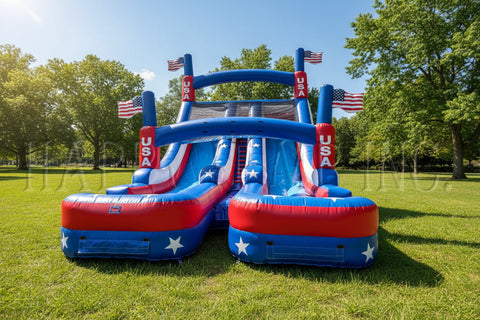 Blazer Wave Patriotic Water Slide - WS4160-P