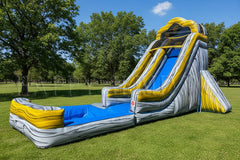 20'H Toxic Wave Water Slide by Happy Jump