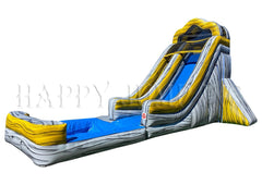 20'H Toxic Wave Water Slide by Happy Jump