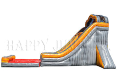20'H Volcano Water Slide by Happy Jump