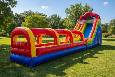 18 ft Water Slide with Slip & Slide Pool - WS4205