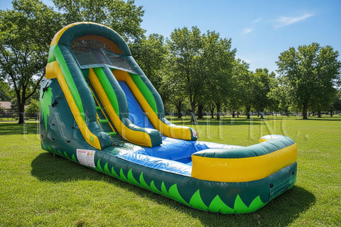 Tropical Backyard Water Slide - WS4208