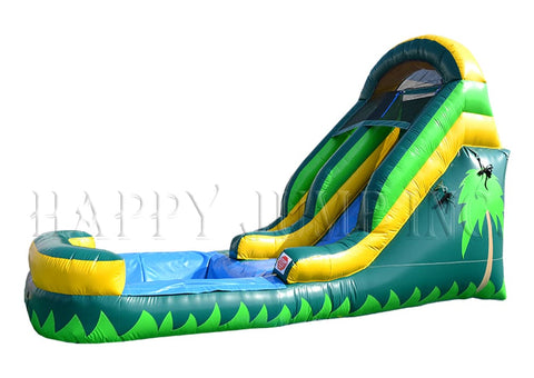 Tropical Backyard Water Slide - WS4208