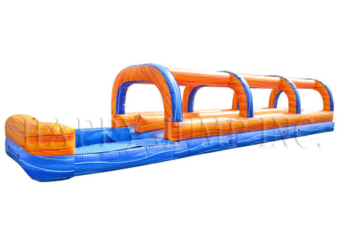 Marble Double Lane Slip Slide with Pool - WS4305