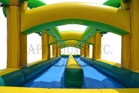 Hawaiian Double Lane Slip Slide with Pool WS4313