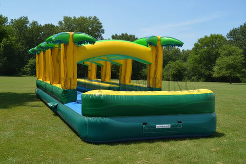 Hawaiian Double Lane Slip Slide with Pool WS4313