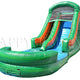 16'H Green Magic Water Slide by Happy Jump