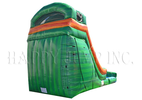 16 Foot Green Magic Water Slide - WS8217