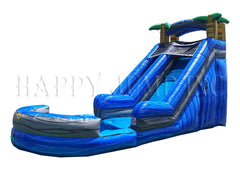 18 Foot Blue Wave Marble - WS8318