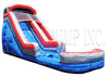 Image of 18 Foot Inflatable Water Slide WS8616-R