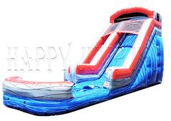 18 Foot Inflatable Water Slide WS8616-R