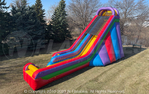 18'H Wacky Slide Wet/Dry by Cutting Edge
