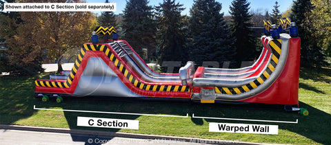 19'H High Voltage Warped Wall™ by Cutting Edge