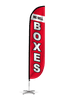 Image of We Sell Boxes Feather Flag
