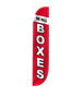 Image of We Sell Boxes Feather Flag