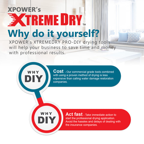 XTREMEDRY® Mojave Complete DIY Pro-Drying System by XPOWER