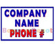 Printed Logo Banner by Bouncer Depot