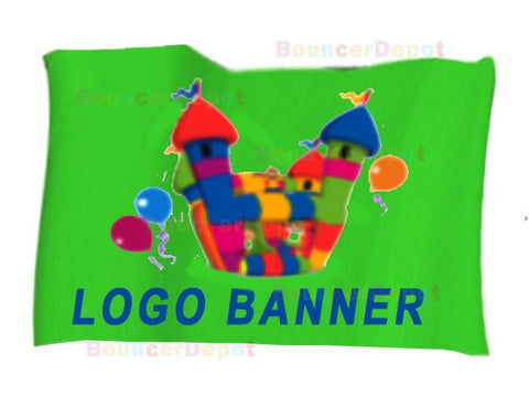Printed Logo Banner Accessories by Bouncer Depot